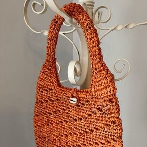 Tommy Bahama Mini Crochet-Straw Tote